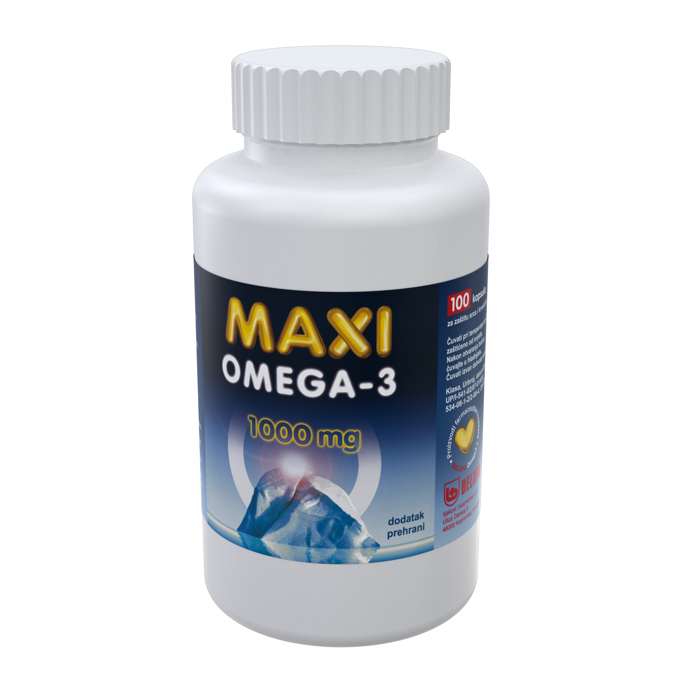 Maxi Omega-3, 100 kapsula